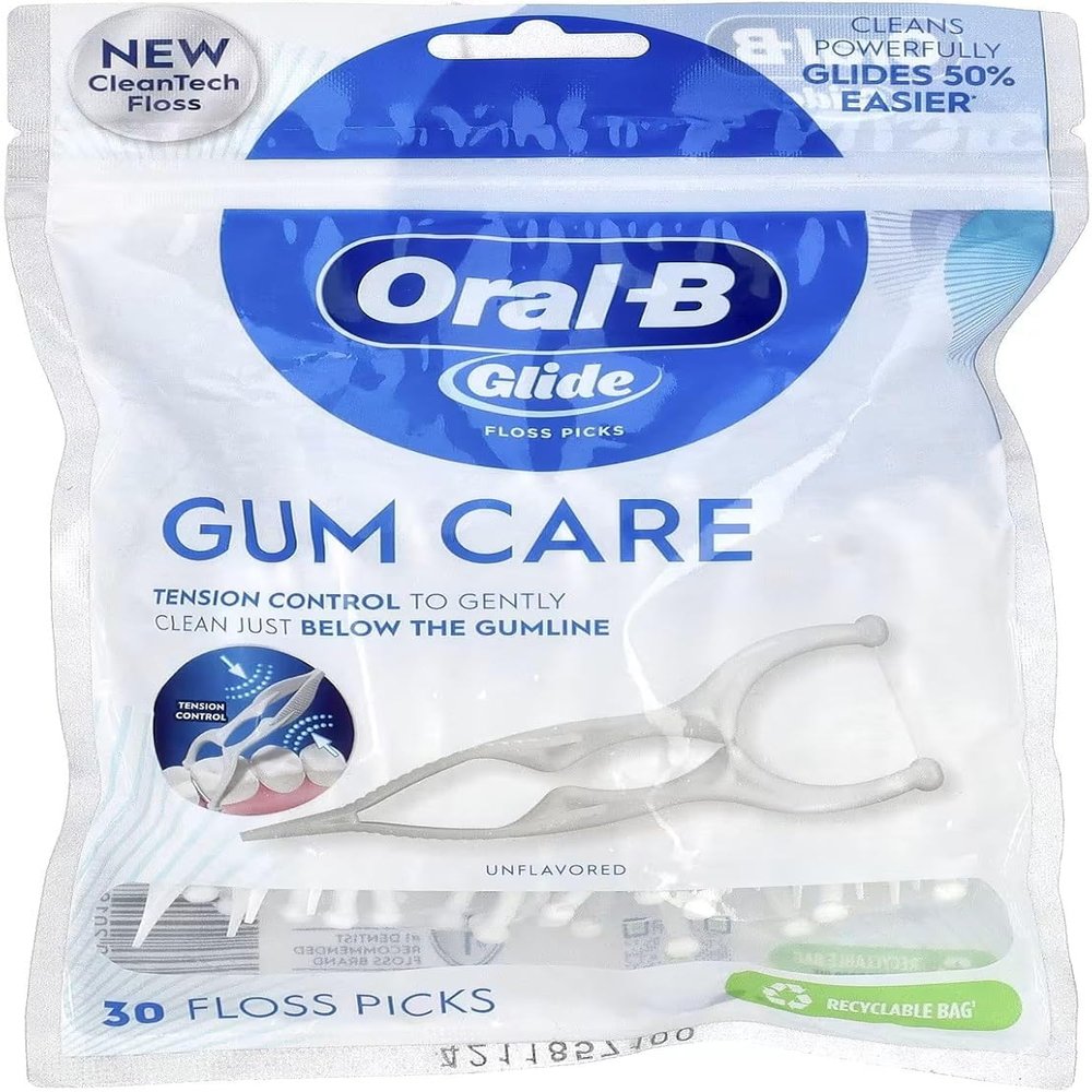 Glide Pro-Health Advanced Floss Picks 30 Ea (Pack of 10)