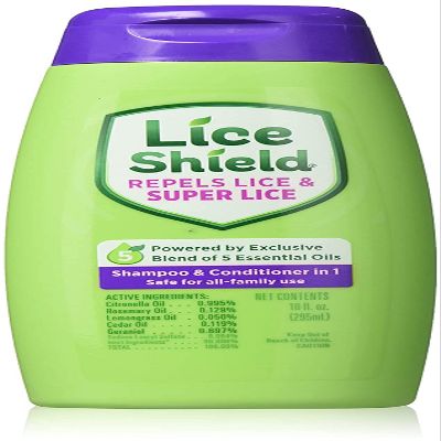 Lice Shield Shampoo and Conditioner 10 oz (Pack of 8)