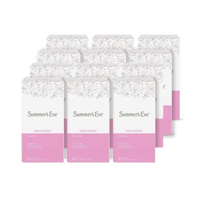 Summer's Eve Douche, Island Splash, 2 Units, 4.5 oz Each (Pack of 12)