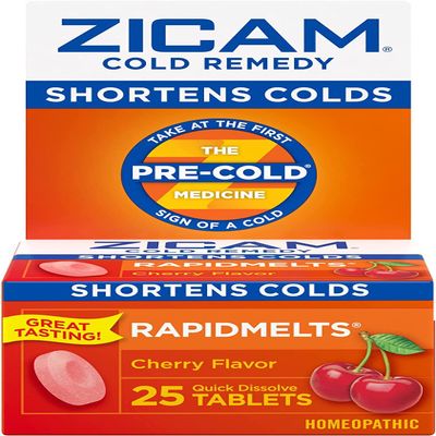 Zicam Cold Remedy RapidMelts, Cherry 25 ea (Pack of 5)