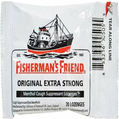 Fisherman's Friend Lozenges Original Extra Strong 20 Each (Pack of 5)