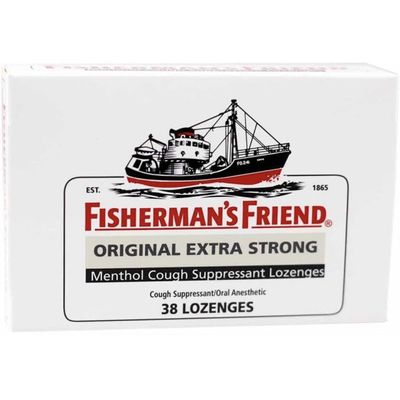 Fisherman's Friend Lozenges Original Extra Strong 38 Each (Pack of 4)