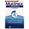 Mucinex Maximum Strength 12-Hour Chest Congestion Expectorant Tablets, 28 Count (Pack of 3) view 1