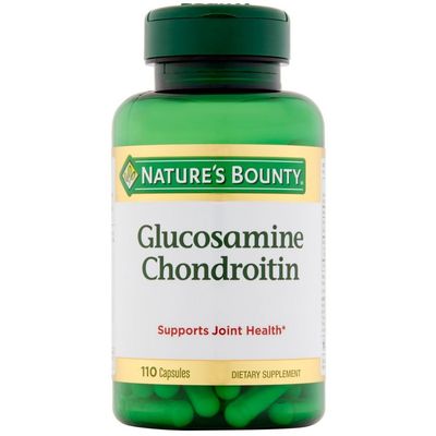 Nature's Bounty Glucosamine Chondroitin Complex Capsules 110 ea (Pack of 8)
