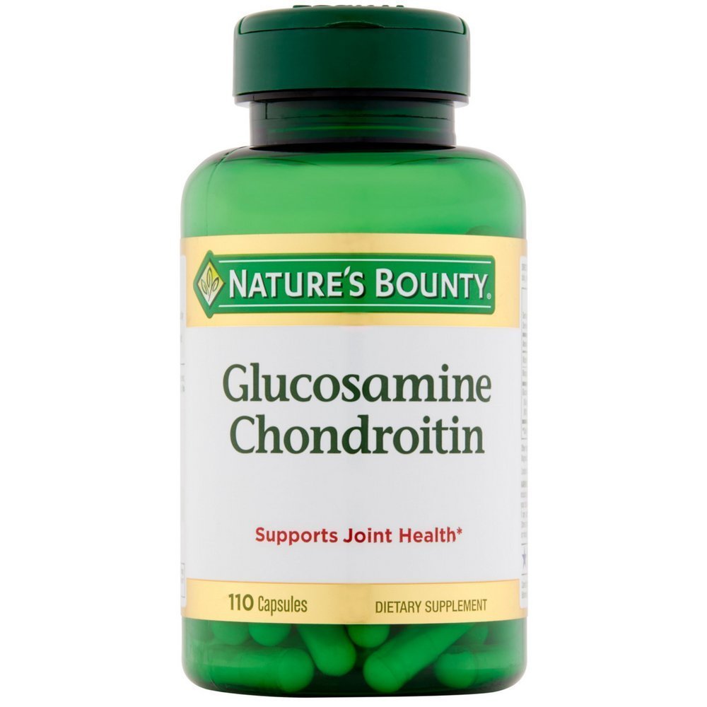 Nature's Bounty Glucosamine Chondroitin Complex Capsules 110 ea (Pack of 8)