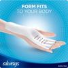 Always Infinity Maxi Pads Flexi-Wings Regular Flow 36 Each (Pack of 5) view 4