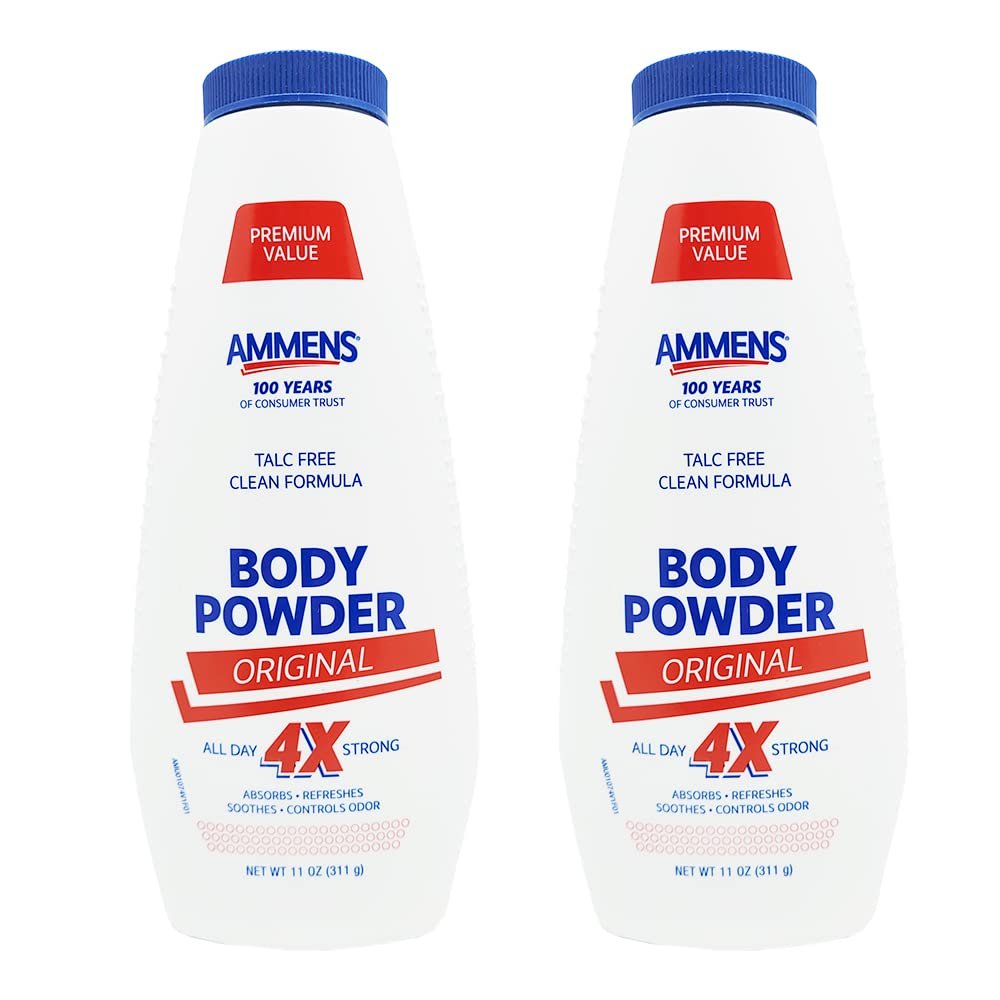 Ammens Orig Pwdr Size 11oz, Pack of 2