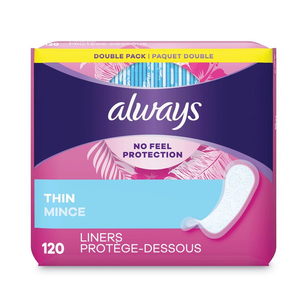 Always Thin, Unscented 120 ea (Pack of 9)