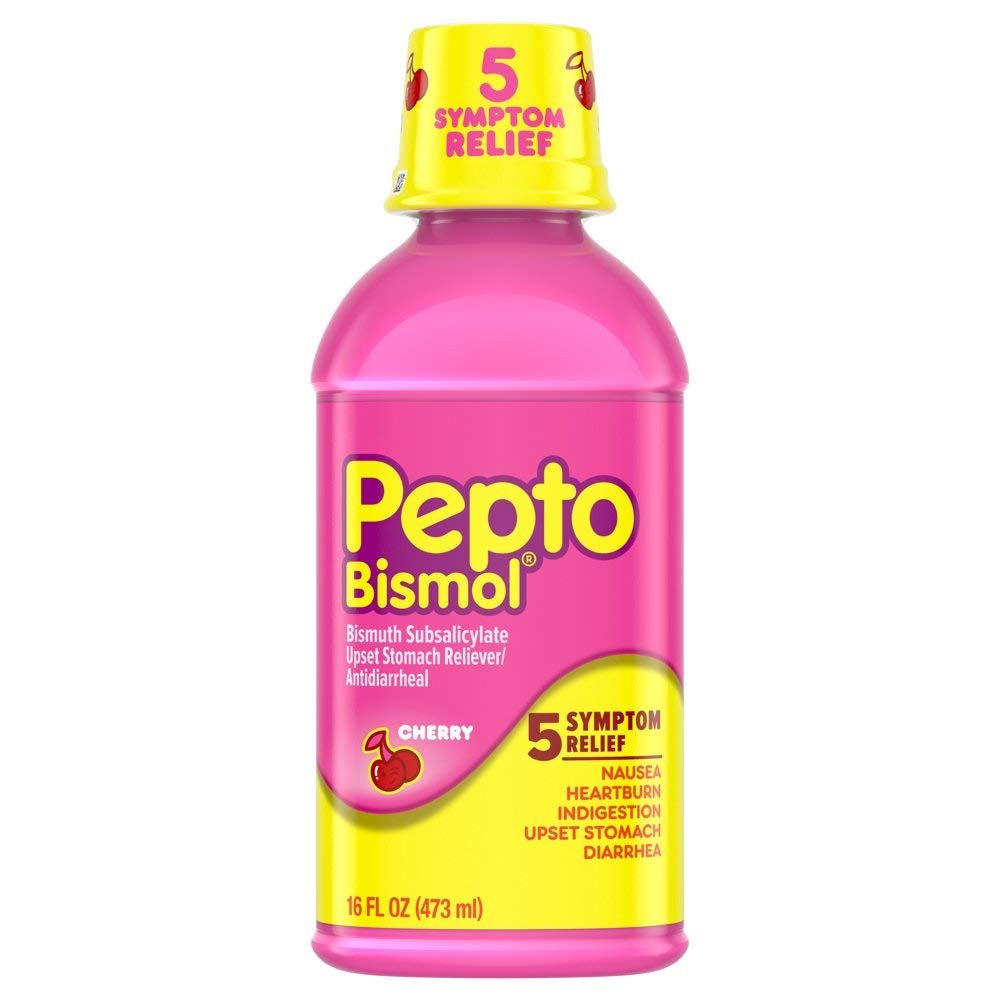 Pepto-Bismol Pepto Bismol Liquid Cherry 16 oz (Pack of 4)