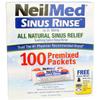 NeilMed Sinus Rinse All Natural Relief Premixed Refill Packets 100 Each (Pack of 3) view 1