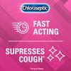 Chloraseptic Sore Throat Lozenges + Cough, Wild Cherry, 15 ct (Pack of 6) view 3