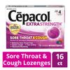 Cepacol Extra Strength Sore Throat & Cough Relief Lozenges, 16 Count, Mixed Berry Flavor, Maximum Numbing, Fast Acting Relieves Sore Throat Pain, and Quiets Cough (Pack of 4) view 2