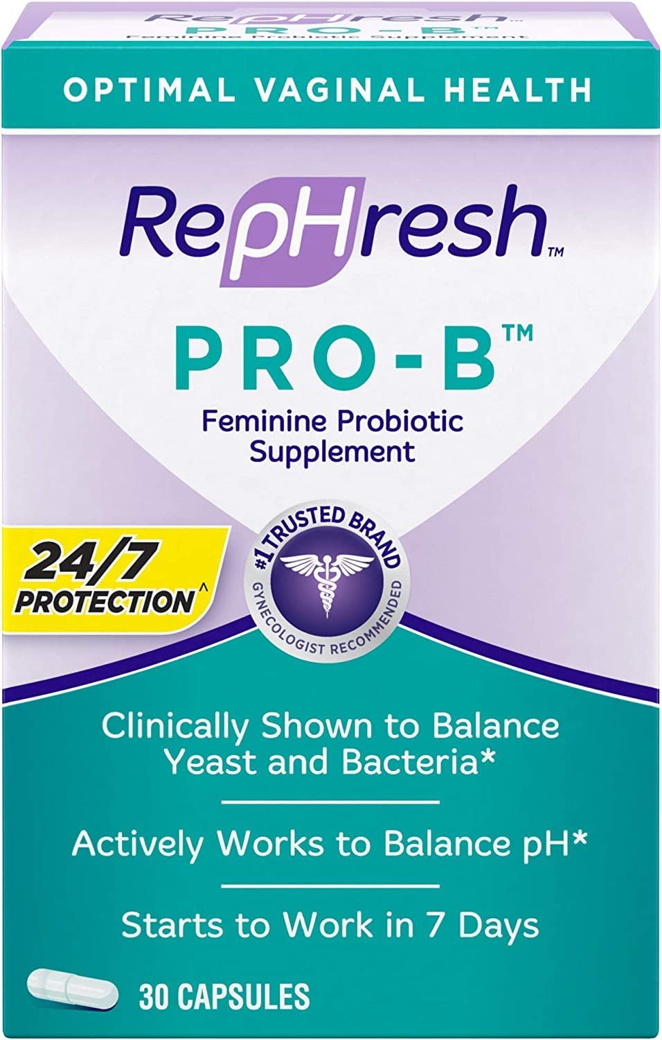 Rephresh Pro B Fem Supple Size 30ct Rephresh Pro B Fem Supplement 30ct