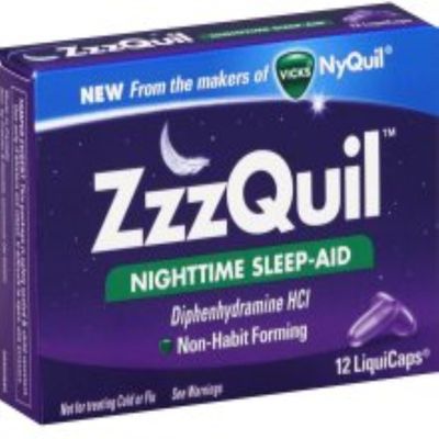ZzzQuil Nighttime Sleep-Aid, LiquiCaps 12 ea (Pack of 3)