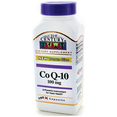 21st Century CoQ10 100 mg Softgels 150 ea (Pack of 3)