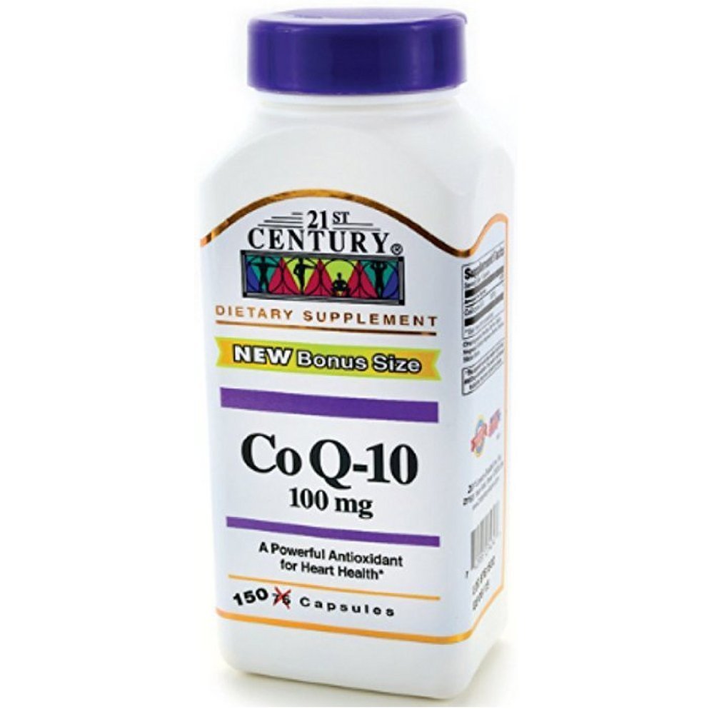 21st Century CoQ10 100 mg Softgels 150 ea (Pack of 3)