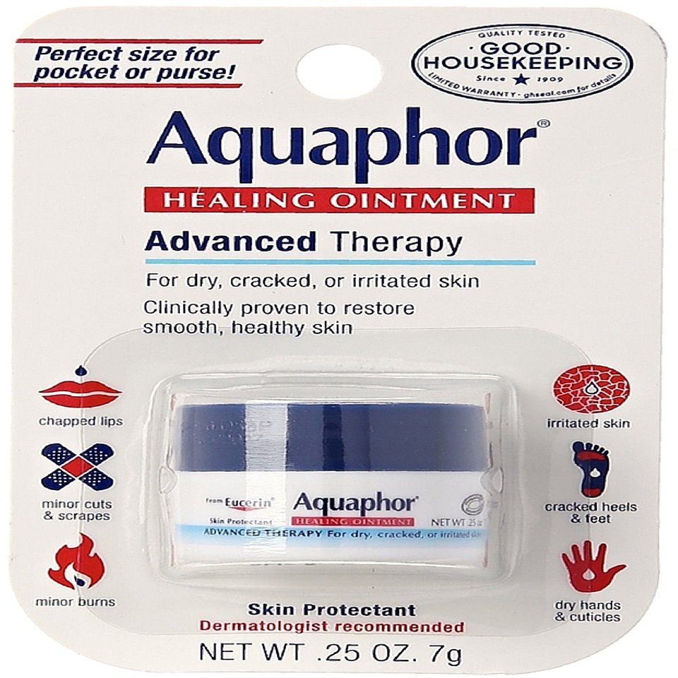 Aquaphor Healing Ointment 0.25 Ounce Jar (6 Pack) Display