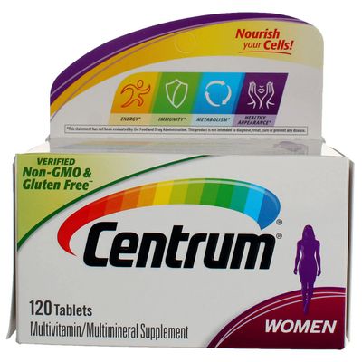Centrum Womens Vitamin 12 Size 120ct Centrum Womens Vitamin 120ct