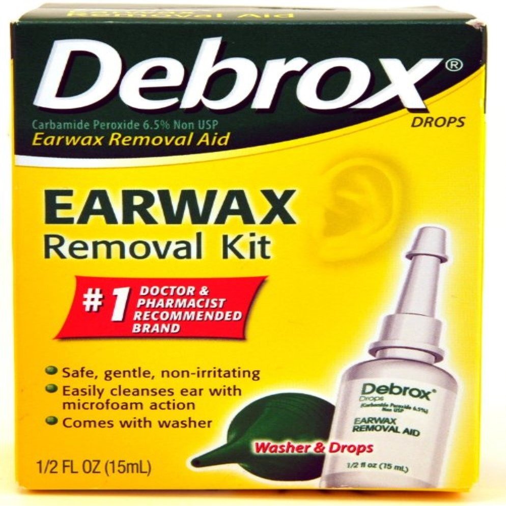 Debrox Earwax Removal Aid Kit 0.5 oz (Pack of 3)
