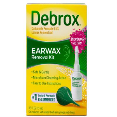 Debrox Earwax Removal Aid Kit 0.5 oz (Pack of 9)