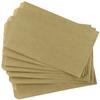 150 Brown Kraft Paper Bags with Clear Seals, 5 x 7.5 Inches, Flat Bags for Merchandise, Candy Buffets, by My Craft Supplies Made in USA view 1