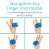 Vive Exercise Putty (4-Pack) - Therapeutic, Occupational and Therapy Tool - Thinking and Stress - Finger, Hand Grip Strength Exercises - Extra Soft, Soft, Medium, Firm Sensory Kit - Squeezable Ball view 4