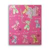 12 x 9" Medium Metallic Foil Color Party Bags Supplies Favor Gift Bags w/Handle (Baby Girl Ballet) view 1