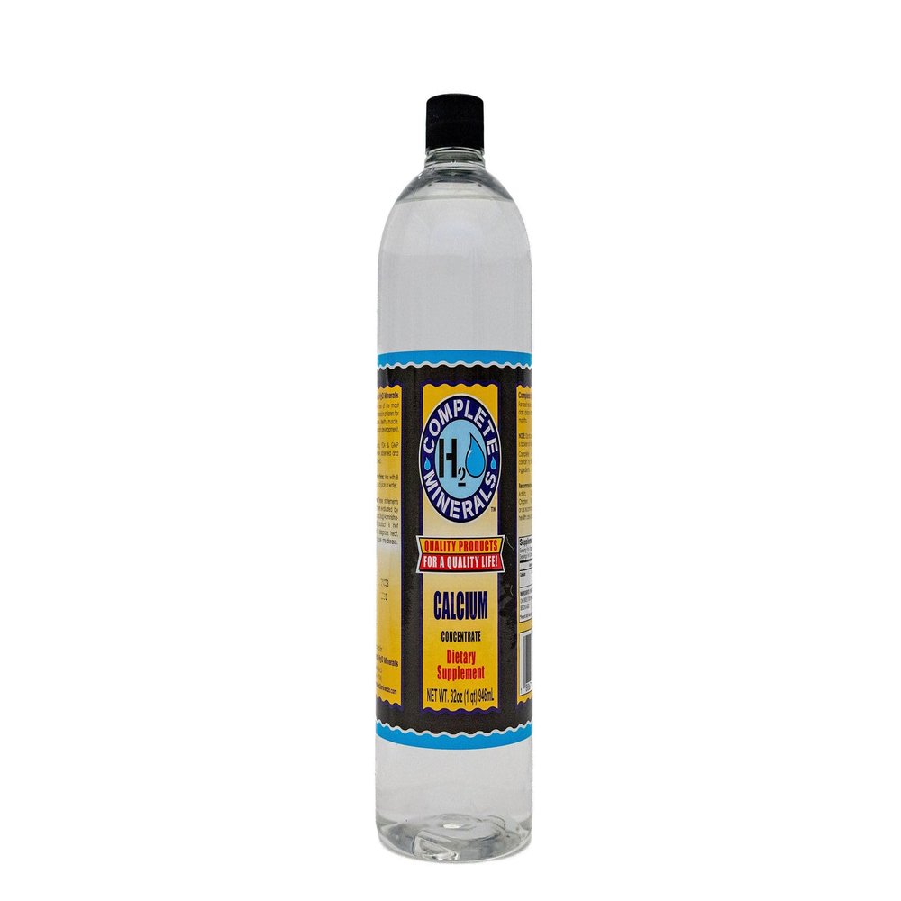 Complete H2O Minerals Calcium Ionic Mineral Water 1,700 ppm 32 fl. oz.