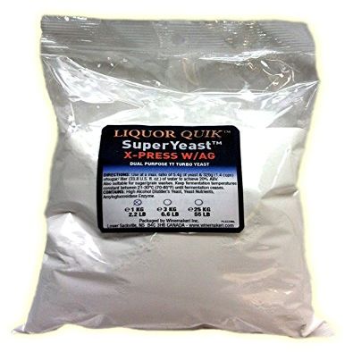 Liquor Quik SuperYeast X-Press w/AG Nutrient - 1 kg (2.2 LB)