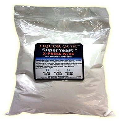 Liquor Quik SuperYeast X-Press w/AG Nutrient - 1 kg (2.2 LB)