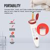 Dynarex Transportable Sharps Container - Small Sharps Shafts - Secure Snap-On Leakproof Caps - 6.37x1.47x3.46 Needle Disposal Containers - Case of 24 view 4