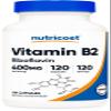 Nutricost Vitamin B2 (Riboflavin) 400mg, 120 Capsules - Gluten Free, Non-GMO view 1
