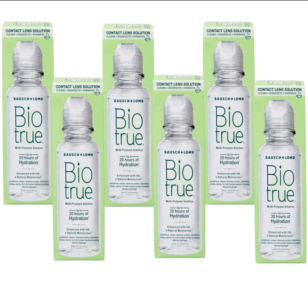 Bausch & Lomb Biotrue Multi-Purpose Travel Solution, 6 Count