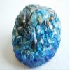 1 Transparent Blue Power Brain Crystal Orgone Generator Energy Accumulator 528Hz/7.83Hz/Advance Harmonics Many Beautiful Ingredients and Colors! (Transparent Blue) view 1
