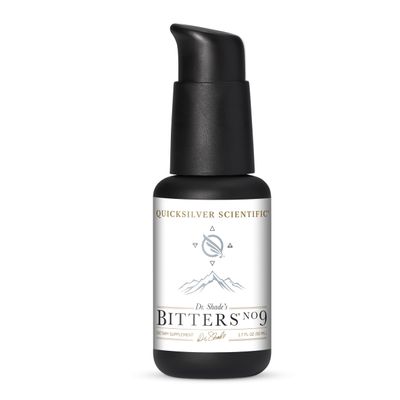 Quicksilver Scientific Dr. Shade's Bitters No. 9 - for Digestion - Fast Acting Liposomal Digestive Bitters with Milk Thistle, Burdock Root & Juniper Essential Oil - Digestive Support (50ml)
