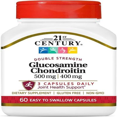 21st Century Glucosamine 500Mg & Chondroitin 400Mg Capsules 60 Ct (3 Pack)
