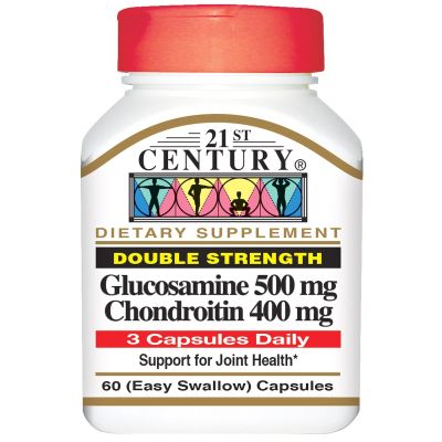 21st Century Glucosamine 500Mg & Chondroitin 400Mg Capsules 60 Ct (4 Pack)