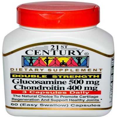 21st Century Glucosamine 500Mg & Chondroitin 400Mg Capsules 60 Ct (6 Pack)