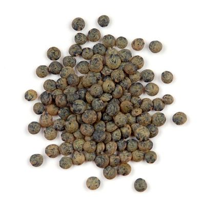 D'Allesandro French Green Lentils - 10 Lb | Robust Peppery Flavor, High Protein, All-Natural & Non-GMO