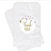 Andaz Press Lavender Gold Glitter Girl Baby Shower Party Collection, Favor Bag DIY Party Favors Kit, Thank You!, 24-Pack view 1