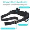 Vive Gait Belt (300lbs) Transfer Belt with Handles - Medical Nursing Safety Patient Assist - Bariatric, Elderly, Handicap, Physical Therapy - PT Gate Strap Quick Release Metal Buckle, Grabbing Teeth view 4