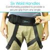 Vive Transfer Belt with Leg Loops - Medical Nursing Safety Gait Assist Device - Bariatrics, Pediatric, Elderly, Occupational and Physical Therapy - Long Strap and Quick Release Metal Buckle - 52 Inch view 3