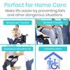 Vive Transfer Belt with Leg Loops - Medical Nursing Safety Gait Assist Device - Bariatrics, Pediatric, Elderly, Occupational and Physical Therapy - Long Strap and Quick Release Metal Buckle - 52 Inch view 4