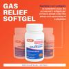 Rugby Ultra Strength Simethicone Gas Relief 180 mg - Maximum Relief for Adults - May Help with Symptoms of Flatulence & Bloating - 60 Softgels (1 Pack) view 4
