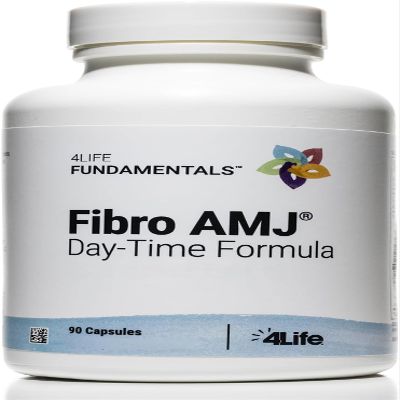 4Life Fibro AMJ Day Time Formula - with Magnesium and Boswellia Serrata Extract - 90 Capsules
