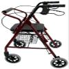 Karman Healthcare R-4100N-BL Aluminum Junior Rollator with Low Seat, Blue, 6" Casters view 4