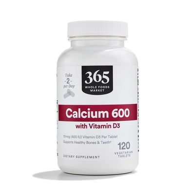 365 by Whole Foods Market, Calcium with Vitamin D3, 120 Vegetarian Tablets, 60-Day Supply
