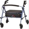 NOVA Journey Steel Rollator Walker, Blue view 1
