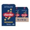 Barilla Ditalini Pasta, 16 oz. Box (Pack of 16) - Non-GMO, Made with Durum Wheat Semolina - Kosher Certified view 1