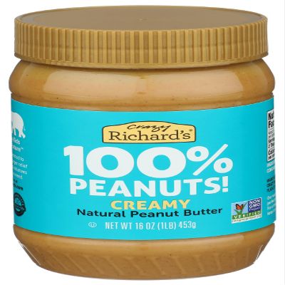 Crazy Richard's NUT_BUTTER (16 Ounce (Pack of 1), Creamy)